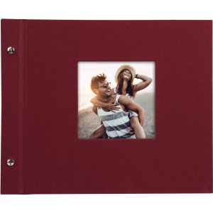 Goldbuch Album a vite Bella Vista bordeaux 30x25 cm 40 pagine bianche
