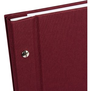 Goldbuch Album a vite Bella Vista bordeaux 30x25 cm 40 pagine bianche