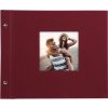 Goldbuch Album a vite Bella Vista bordeaux 30x25 cm 40 pagine bianche
