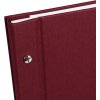 Goldbuch Album a vite Bella Vista bordeaux 30x25 cm 40 pagine bianche