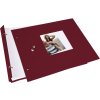 Goldbuch Album a vite Bella Vista bordeaux 30x25 cm 40 pagine bianche