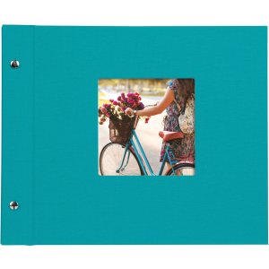 Goldbuch Album a vite Bella Vista turchese 30x25 cm 40 pagine bianche