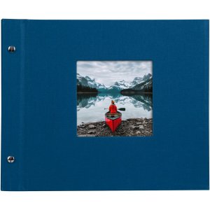 Goldbuch Album a vite Bella Vista blu 30x25 cm 40 pagine bianche