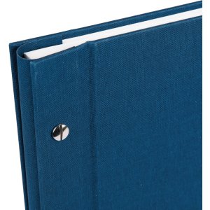 Goldbuch Album a vite Bella Vista blu 30x25 cm 40 pagine bianche