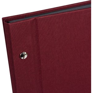 Goldbuch Album a vite Bella Vista bordeaux 30x25 cm 40 pagine nere