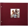 Goldbuch Album a vite Bella Vista bordeaux 30x25 cm 40 pagine nere