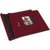 Goldbuch Album a vite Bella Vista bordeaux 30x25 cm 40 pagine nere