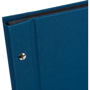 Goldbuch Album a vite Bella Vista blu 30x25 cm 40 pagine nere