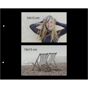 Goldbuch Album a vite Bella Vista blu 30x25 cm 40 pagine nere