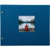 Goldbuch Album a vite Bella Vista blu 30x25 cm 40 pagine nere