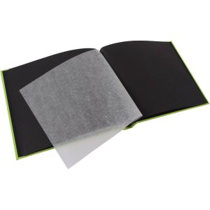Goldbuch Album a vite Bella Vista verde 30x25 cm 40 pagine nere