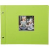 Goldbuch Album a vite Bella Vista verde 30x25 cm 40 pagine nere