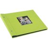 Goldbuch Album a vite Bella Vista verde 30x25 cm 40 pagine nere