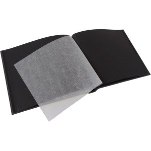 Goldbuch Album a vite Bella Vista nero 30x25 cm 40 pagine nere