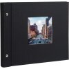 Goldbuch Album a vite Bella Vista nero 30x25 cm 40 pagine nere