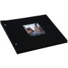 Goldbuch Album a vite Bella Vista nero 30x25 cm 40 pagine nere
