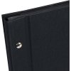 Goldbuch Album a vite Bella Vista nero 30x25 cm 40 pagine nere