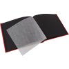 Goldbuch Album a vite Bella Vista rosso 30x25 cm 40 pagine nere