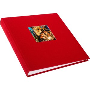 Goldbuch Album fotografico Bella Vista rosso 30x31 cm 60 pagine bianche