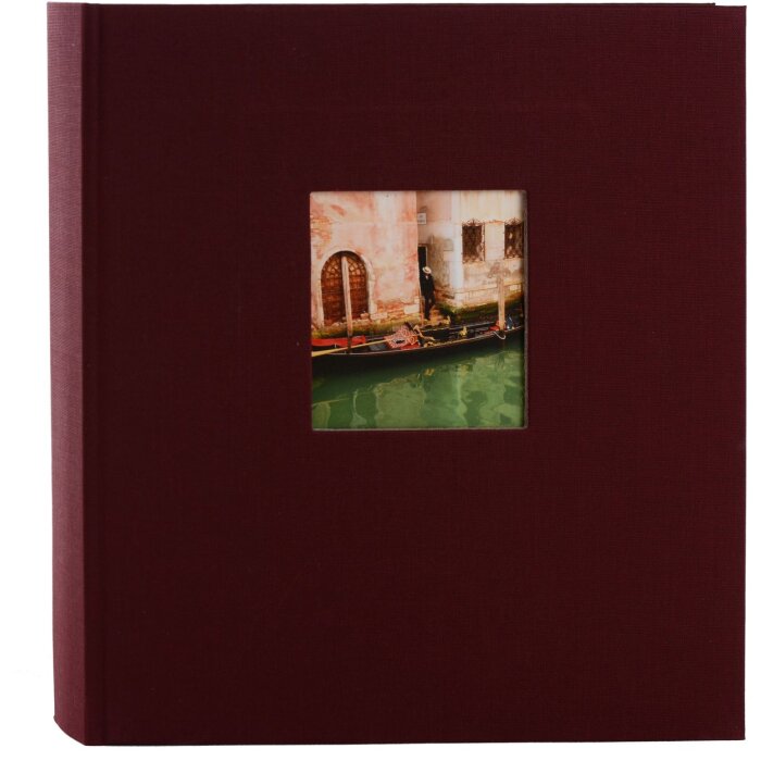 Goldbuch Album fotografico Bella Vista bordeaux 30x31 cm 60 pagine bianche