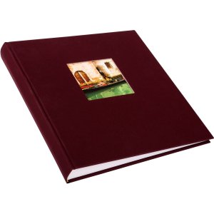 Goldbuch Album fotografico Bella Vista bordeaux 30x31 cm 60 pagine bianche