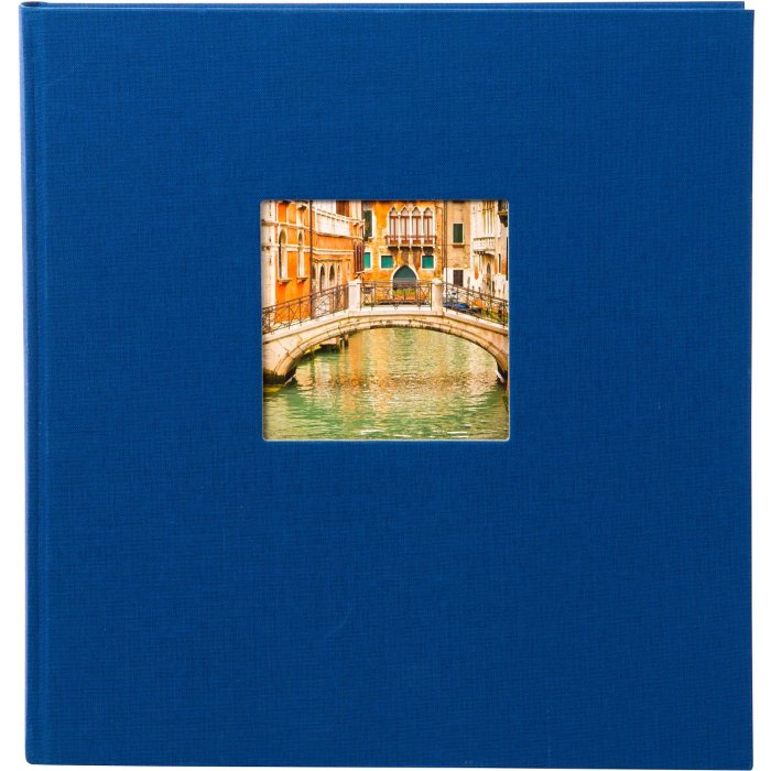 Goldbuch Album fotografico Bella Vista blu 30x31 cm 60 pagine bianche