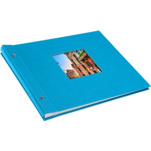 Album a vite Goldbuch Bella Vista assortito 39x31 cm 40 pagine bianche