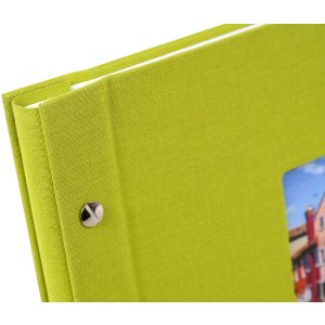 Album a vite Goldbuch Bella Vista assortito 39x31 cm 40 pagine bianche