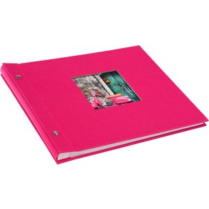 Album a vite Goldbuch Bella Vista assortito 39x31 cm 40 pagine bianche