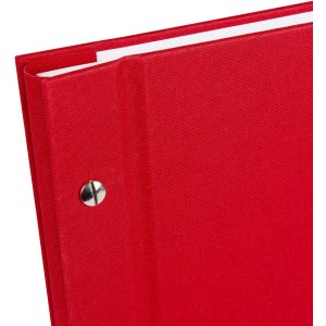 Goldbuch Album a vite Bella Vista rosso 39x31 cm 40 pagine bianche