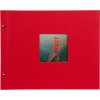 Goldbuch Album a vite Bella Vista rosso 39x31 cm 40 pagine bianche