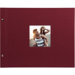 Goldbuch Album a vite Bella Vista bordeaux 39x31 cm 40 pagine bianche