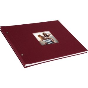 Goldbuch Album a vite Bella Vista bordeaux 39x31 cm 40 pagine bianche