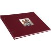 Goldbuch Album a vite Bella Vista bordeaux 39x31 cm 40 pagine bianche