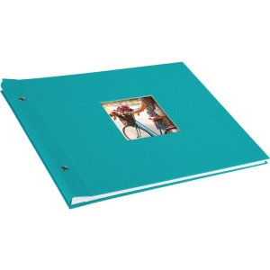 Goldbuch Album a vite Bella Vista turchese 39x31 cm 40 pagine bianche