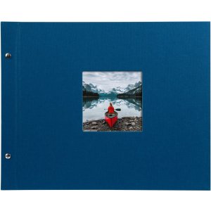 Goldbuch Album a vite Bella Vista blu 39x31 cm 40 pagine bianche