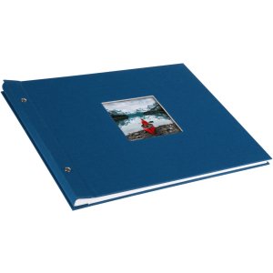 Goldbuch Album a vite Bella Vista blu 39x31 cm 40 pagine bianche