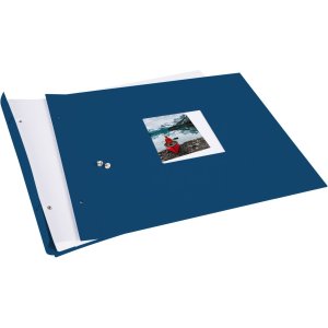 Goldbuch Album a vite Bella Vista blu 39x31 cm 40 pagine bianche