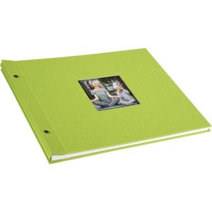 Goldbuch Album a vite Bella Vista verde 39x31 cm 40 pagine bianche