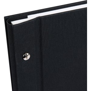 Goldbuch Album a vite Bella Vista nero 39x31 cm 40 pagine bianche