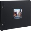 Goldbuch Album a vite Bella Vista nero 39x31 cm 40 pagine bianche