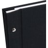 Goldbuch Album a vite Bella Vista nero 39x31 cm 40 pagine bianche