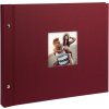 Goldbuch Album a vite Bella Vista bordeaux 39x31 cm 40 pagine nere