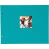 Goldbuch Album a vite Bella Vista turchese 39x31 cm 40 pagine nere