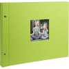 Goldbuch Album a vite Bella Vista verde 39x31 cm 40 pagine nere