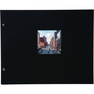 Goldbuch Album a vite Bella Vista nero 39x31 cm 40 pagine nere