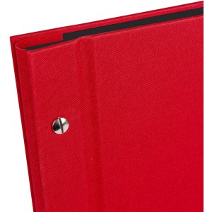 Goldbuch Album a vite Bella Vista rosso 39x31 cm 40 pagine nere