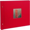 Goldbuch Album a vite Bella Vista rosso 39x31 cm 40 pagine nere