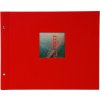 Goldbuch Album a vite Bella Vista rosso 39x31 cm 40 pagine nere