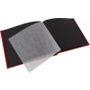 Goldbuch Album a vite Bella Vista rosso 39x31 cm 40 pagine nere